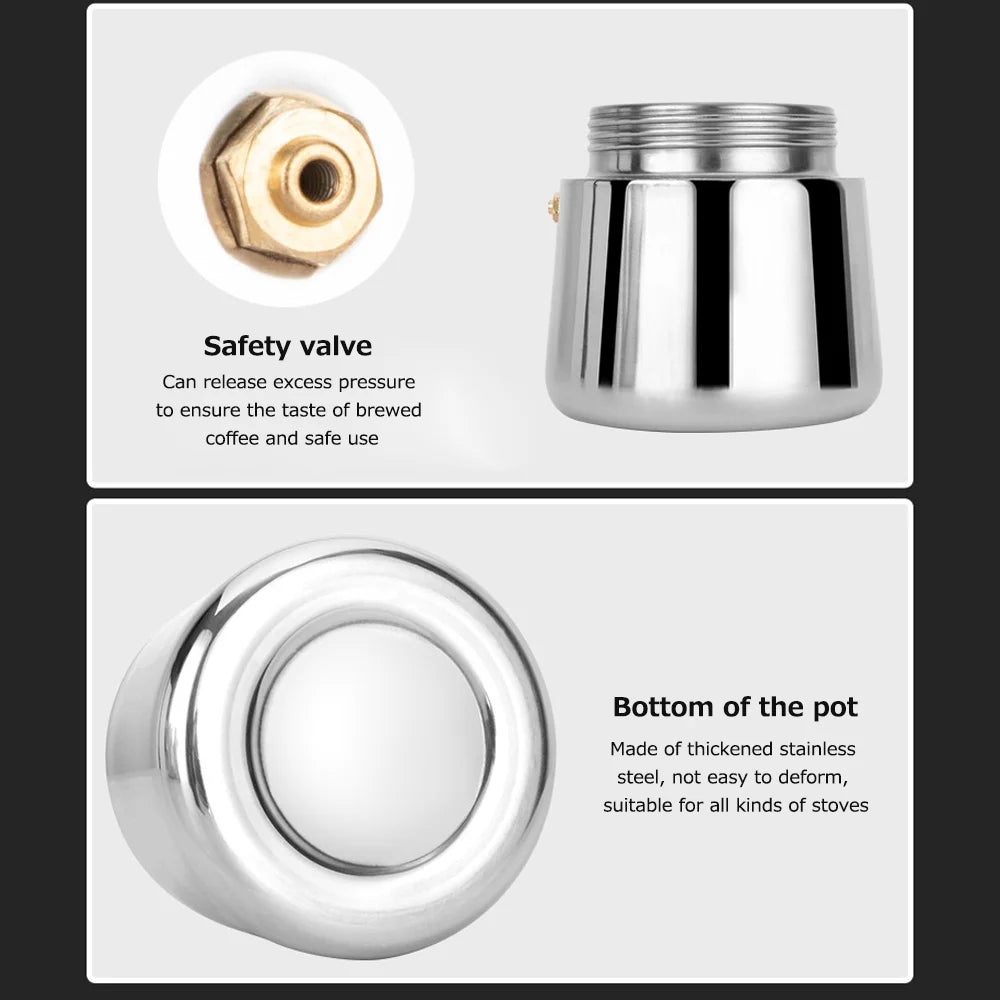 Stainless Steel Electric Coffee Maker V9597