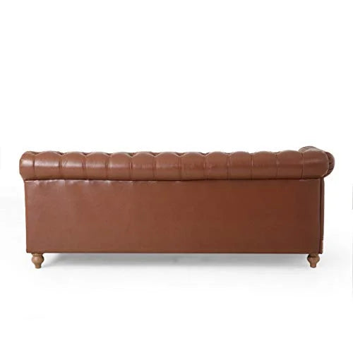 Cognac Brown Natural Sectional K757015