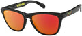 Polished Black Prizm Ruby Sunglasses W110