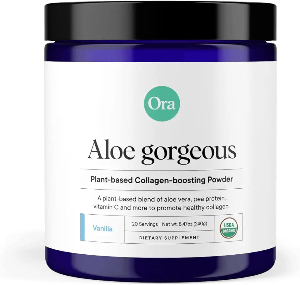 Vegan Collagen-Boosting Powder, Vanilla Flavor, 20 Servings F630432