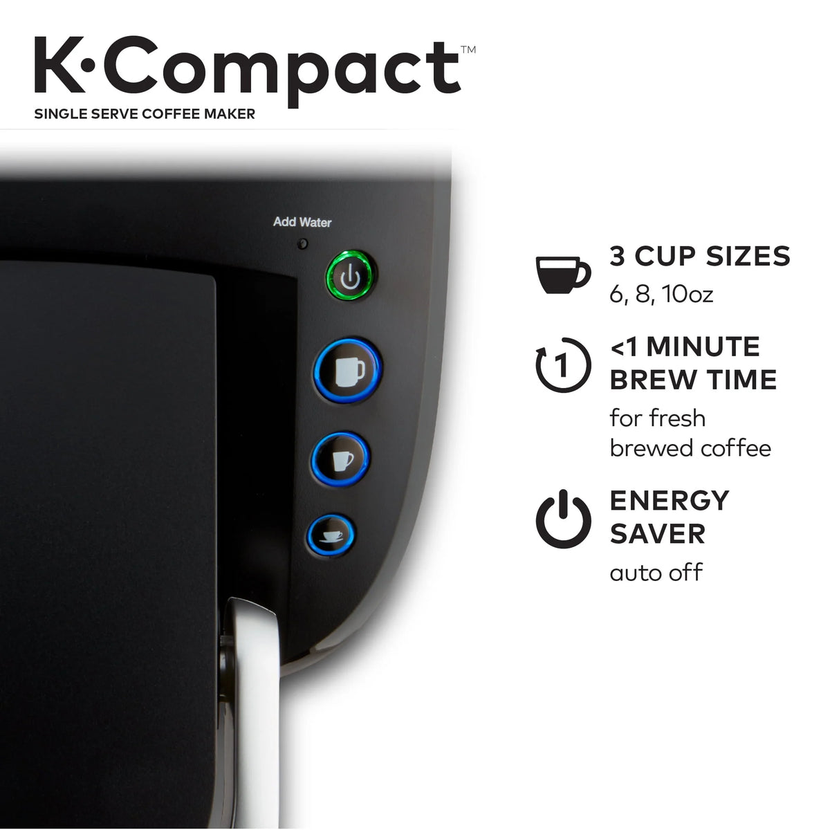 Black Single-Serve Coffee Maker Z5330
