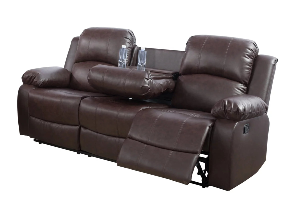 Brown 3 Seat Sofa K82067