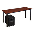 72 in. Single Mobile Pedestal Desk Y5825