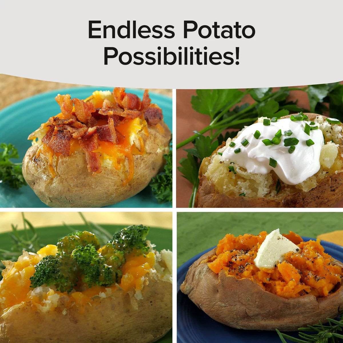 2 Pack Microwave Baked Potatoes X63758