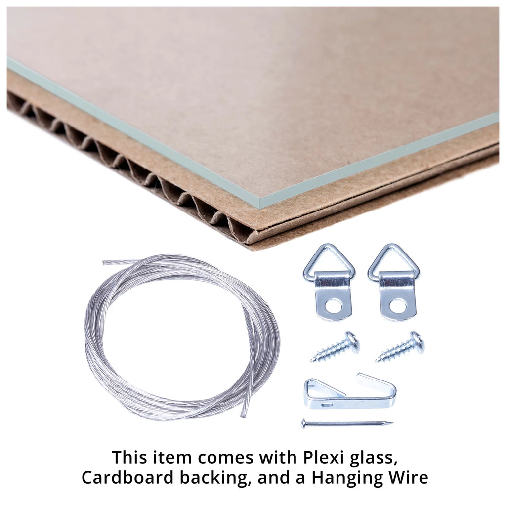 11x22 inch Gold MDF Picture Frame G9646