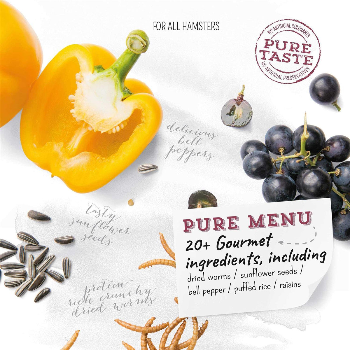 Pure Hamster Food Seed Mixture Z1932