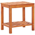 Solid Acacia Wood Side Table J71070