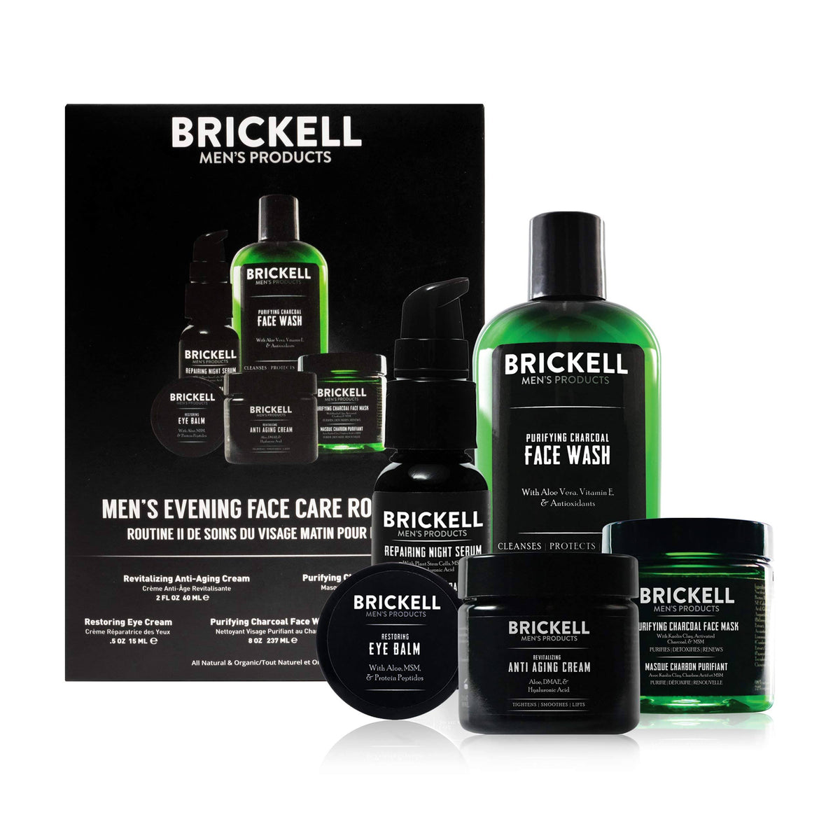 Men's Evening Face Care Routine Q942818