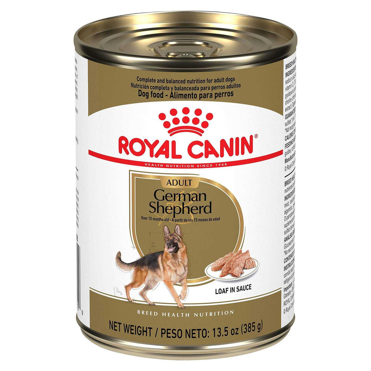 German Shepherd Adult Loaf in Sauce Canned Dog Food C7514