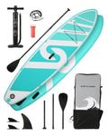 Inflatable Paddle Board 10' 6 in. Thick Green K59992