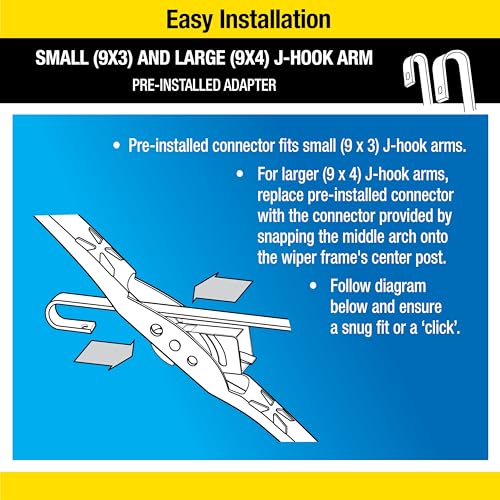 22" Windshield Wiper Blades, Pack of 2 D463244