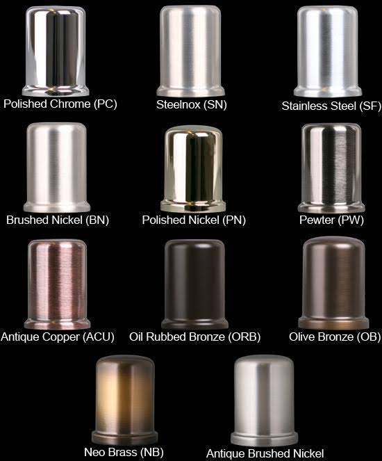 Polished Chrome Exposed Riser I607