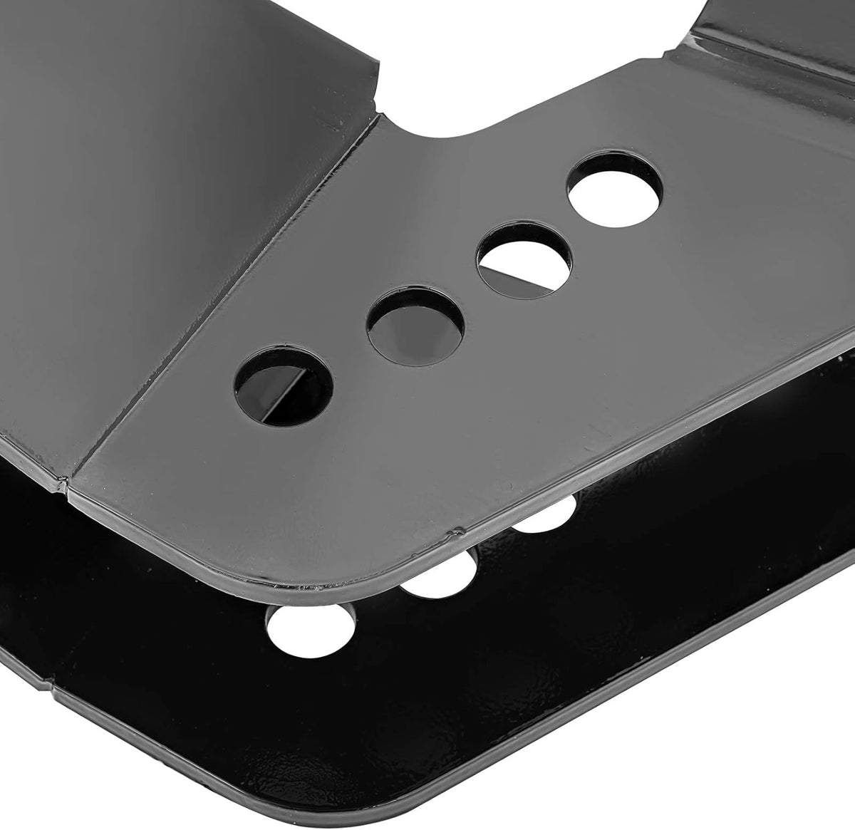 Front Caster Left & Right Geometry Correction Control Arm Drop Bracket Gloss Black O243