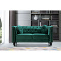 Green Loveseat R45991