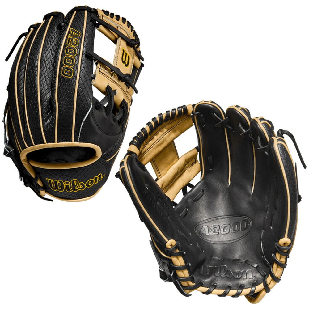 11.75 Baseball Glove Cross Web Black/Blonde Right Hand Z73136