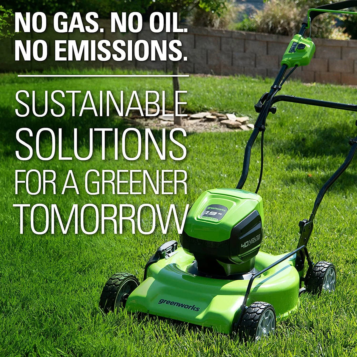 40V 19 Cordless Battery Walk-Behind Mower with 4.0Ah Battery & Charger P958