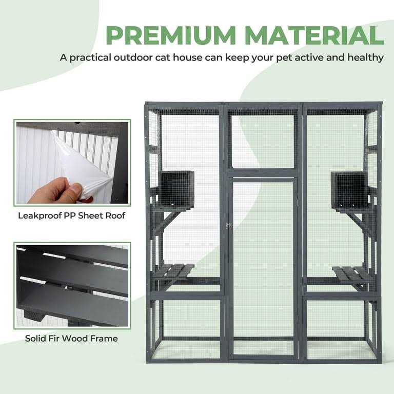 Large Catio Cat Enclosure Playpen N92695