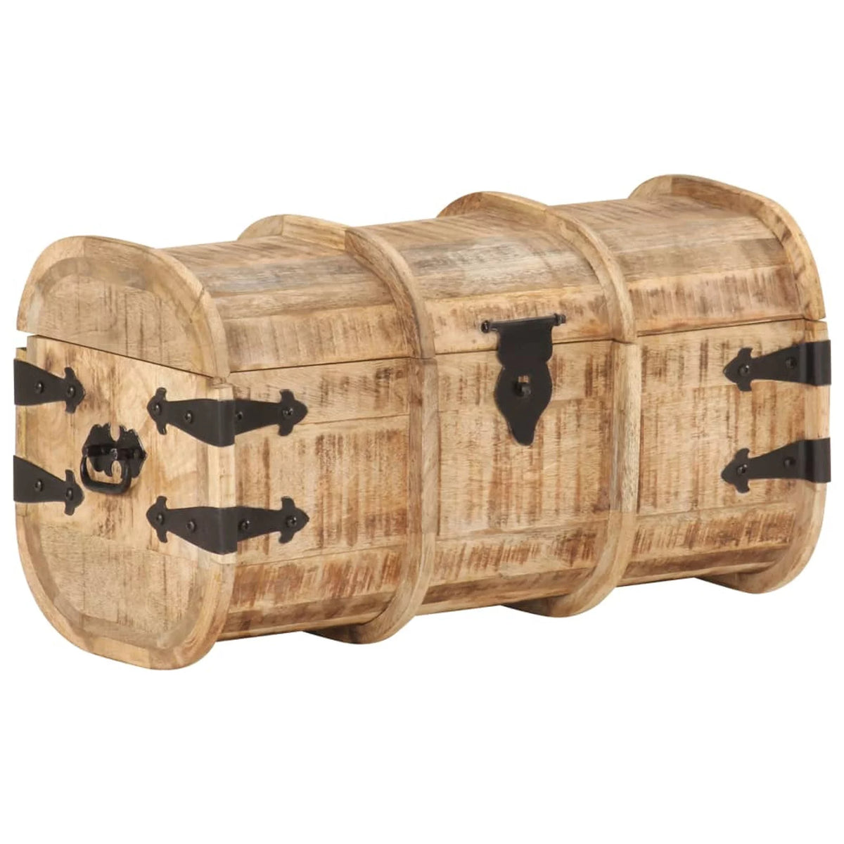 Storage Chests 2 Pieces Solid Mango Wood Y577371