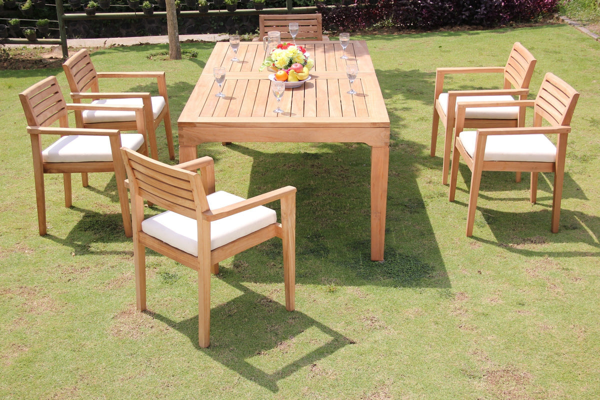 7 Pc Teak Dining Set A982927