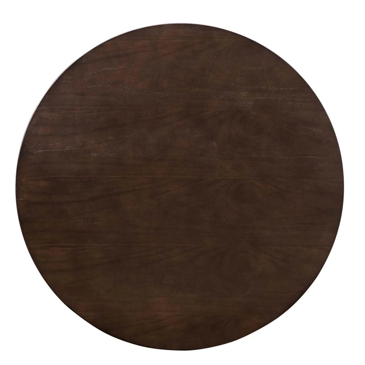 Round Modern Wood Metal Dining Table Z3408