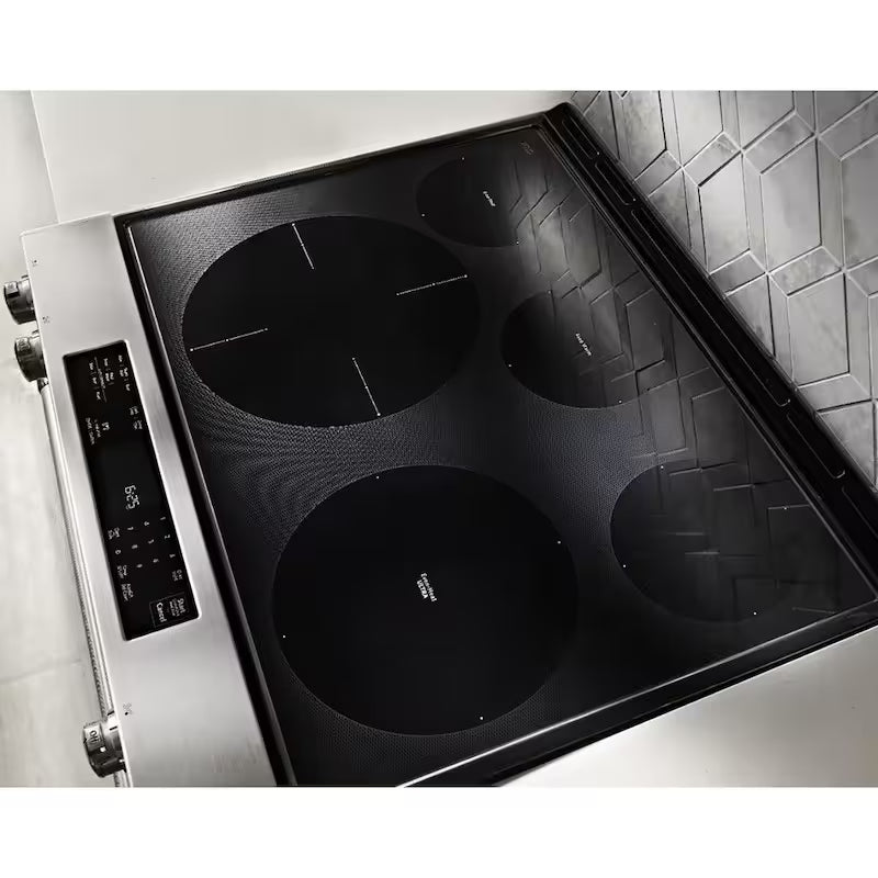 6.4 cu. ft. Slide-In Electric Range with Convection Oven in Stainless Steel Z964