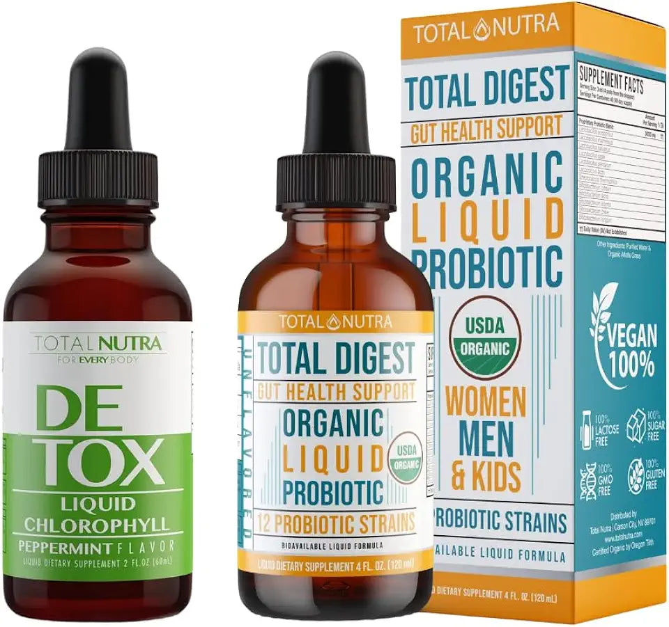 Liquid Probiotic and Chlorophyll Drops 50mg W75749