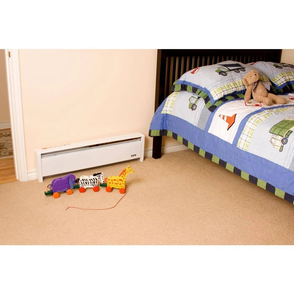 White 2560 BTU 750 Watt Hydronic Baseboard Heater D931