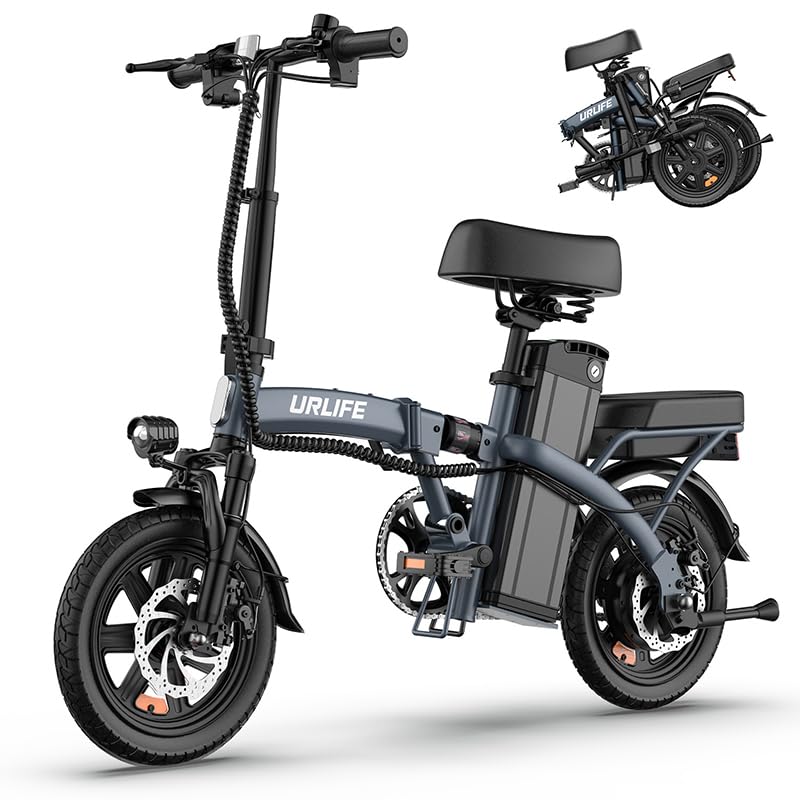 14" Folding Electric Bike 500W 48V 375Wh U534430