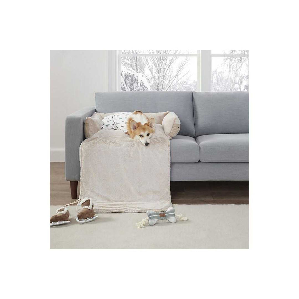 Convertible Faux Suede Pet Bed O67709