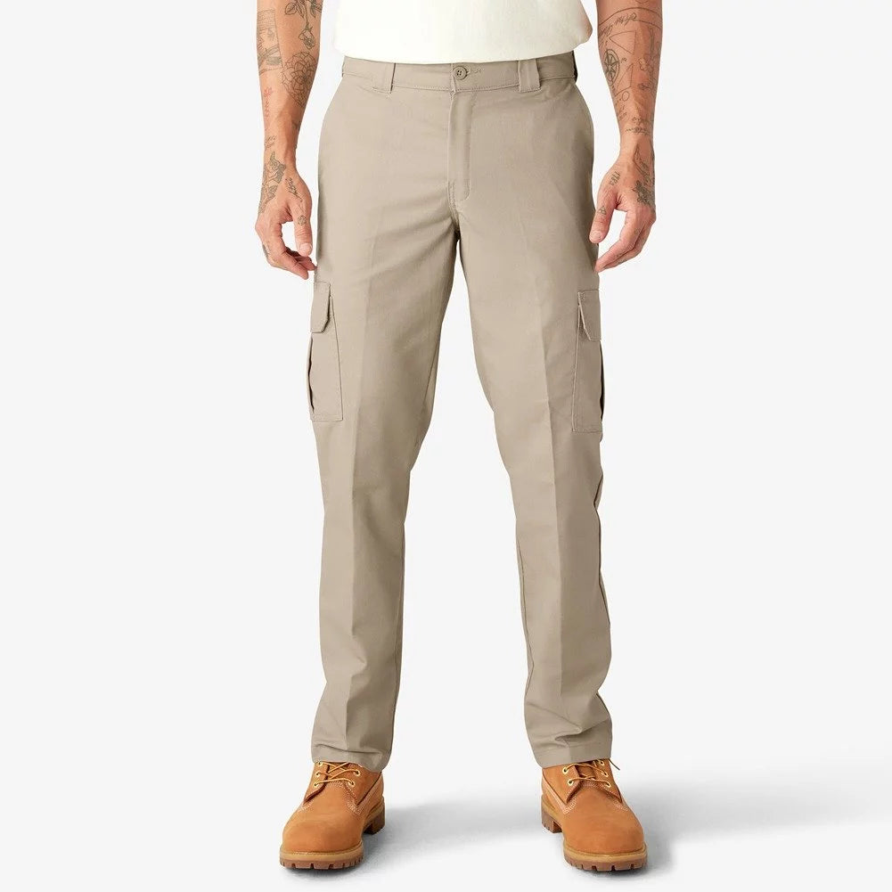 Slim Straight Stretch Twill Cargo Pants O6601