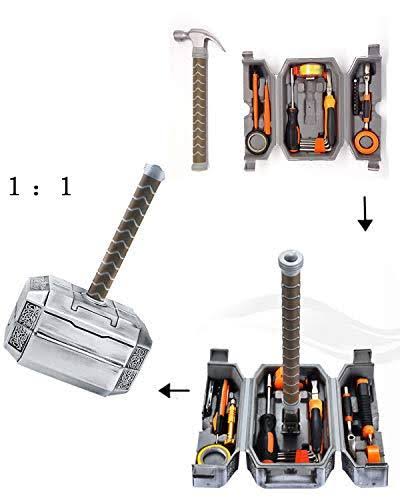 Household Hand Tool Kit with Hammer Case M187198