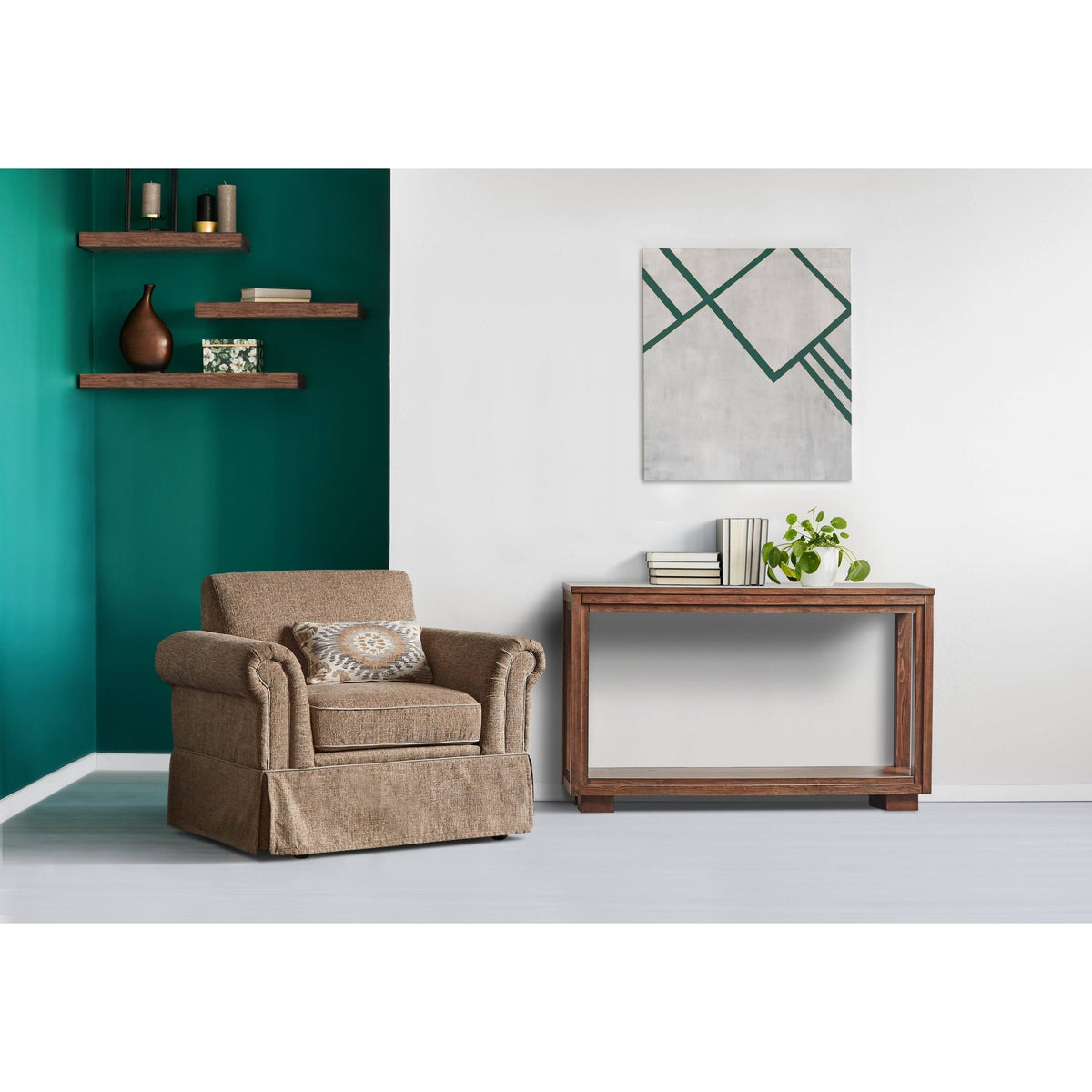 Rustic Ranch Console Table O350047