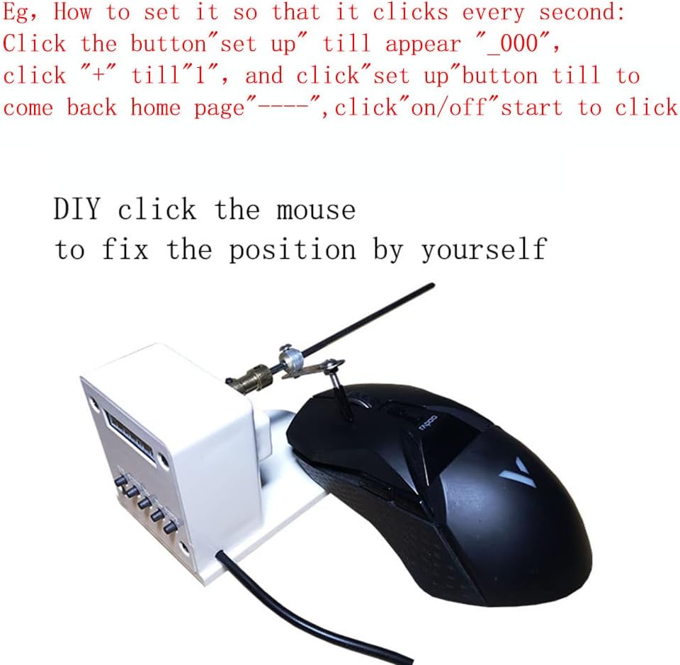Auto Keyboard Clicker Mouse Jiggler Mouse Mover Pack of 2 M9973