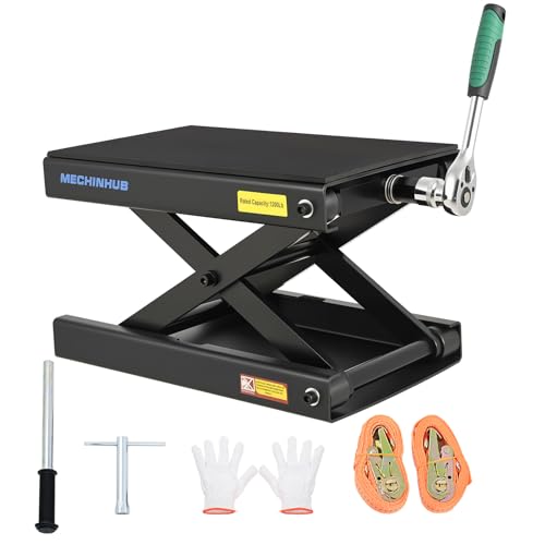 1200 Lbs Steel Motorcycle Lift Scissor Jack V1187