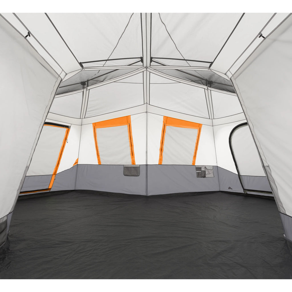 12-Person 3-Room Instant Cabin Tent with Screen Room Y889
