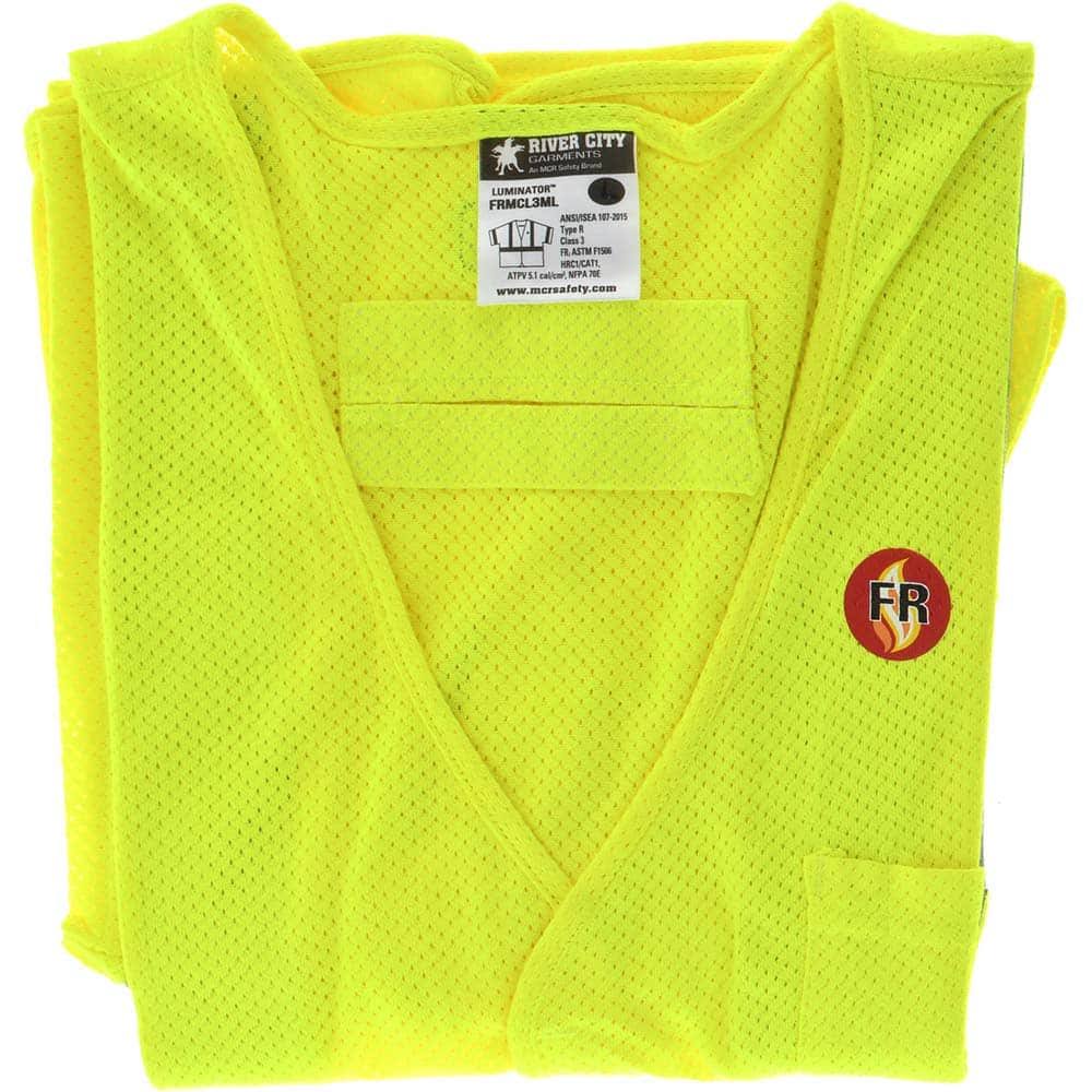 Modacrylic Vest Class 3 Mesh Lime 3X S6235