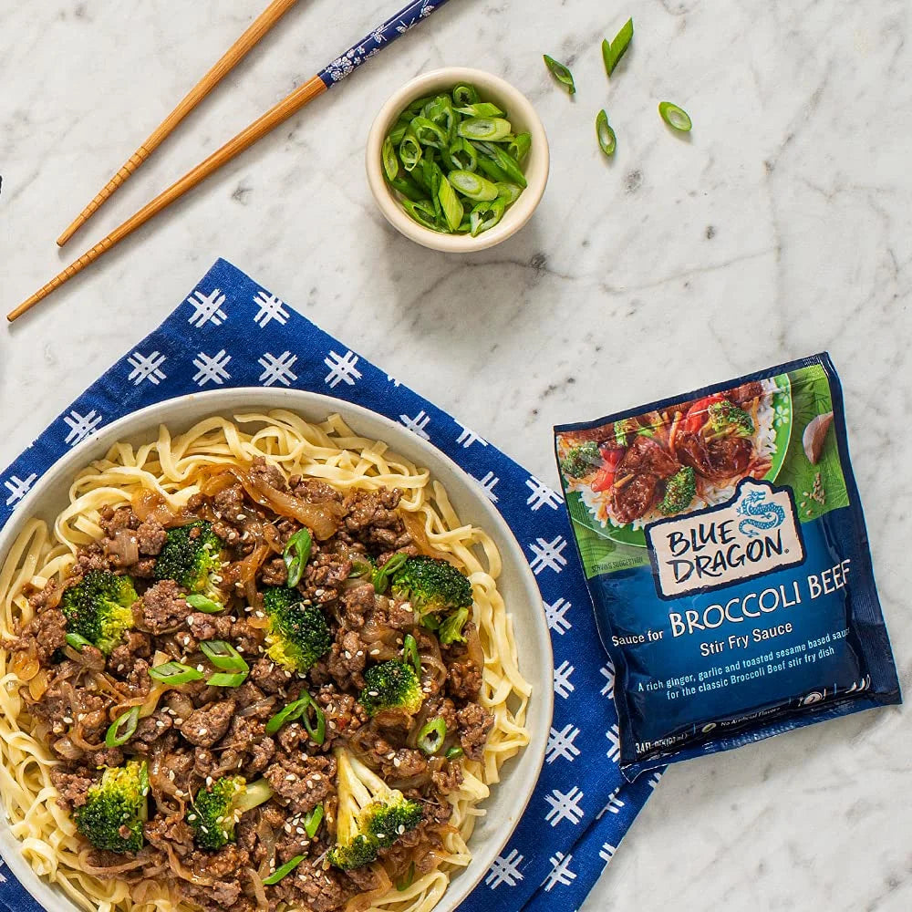 Broccoli Beef Stir Fry Sauce, 3.4 Oz (Pack of 12) U597