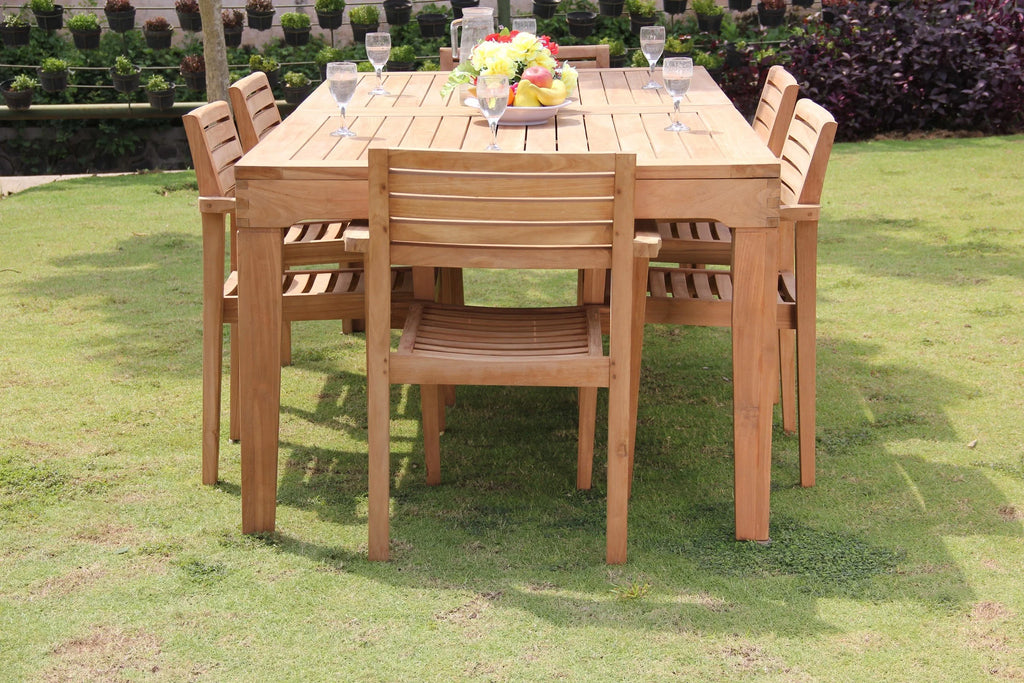 7 Pc Teak Dining Set A982927