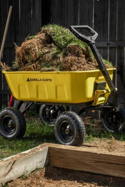 8 Cu. Ft. Steel Dump Cart H49056