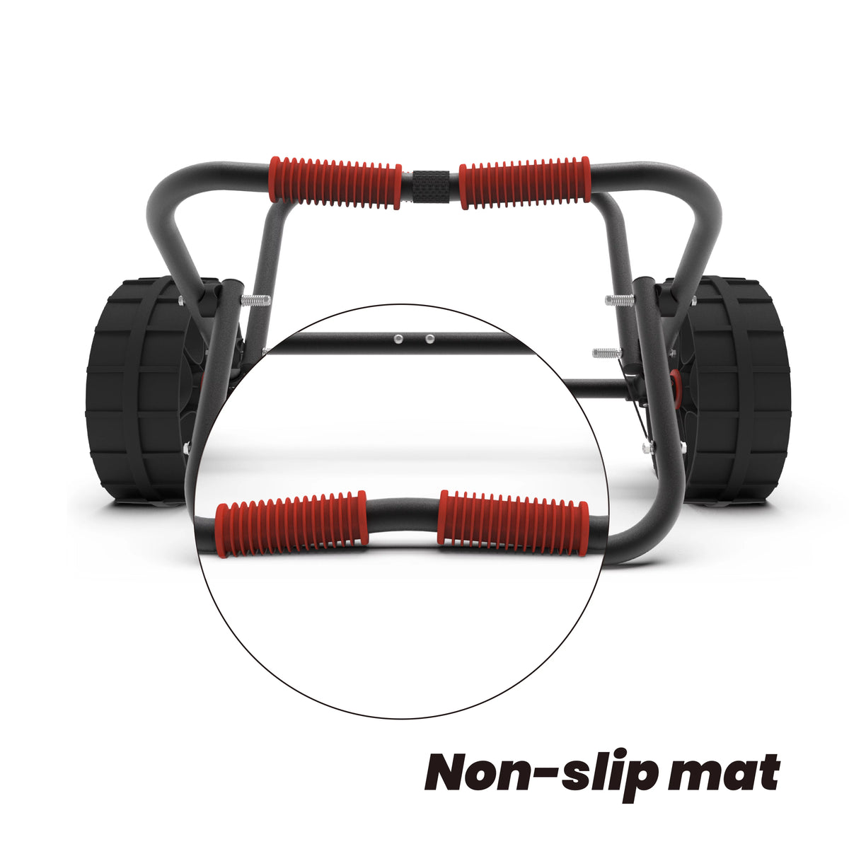 Folding Kayak Canoe Boat Carrier Cart Red Q424161