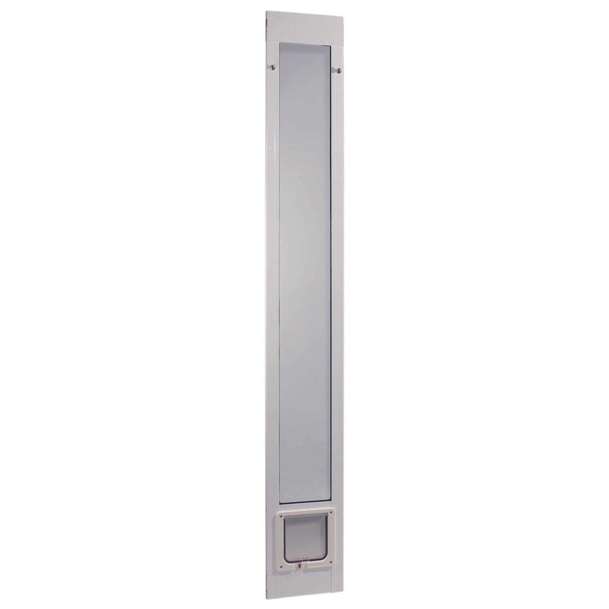 80'' White Pet Patio Door S949