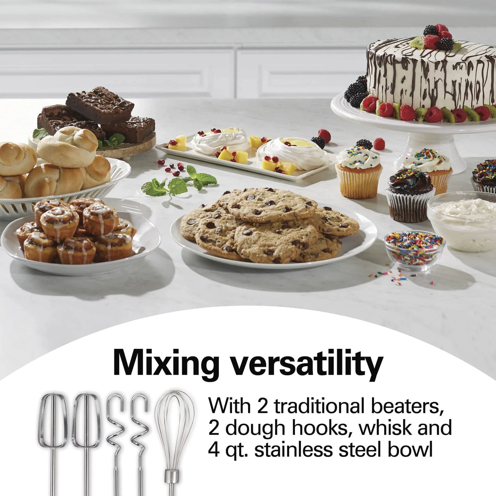 Black and Stainless Stand and Hand Mixer G759373