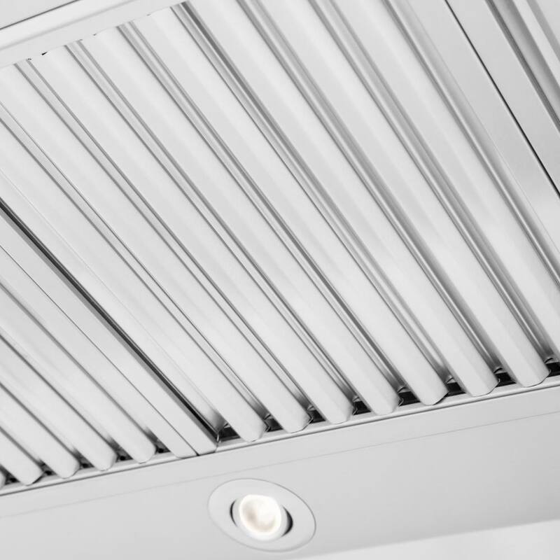 42 in. 700 CFM Stainless Steel Wall Mount Range Hood U425348