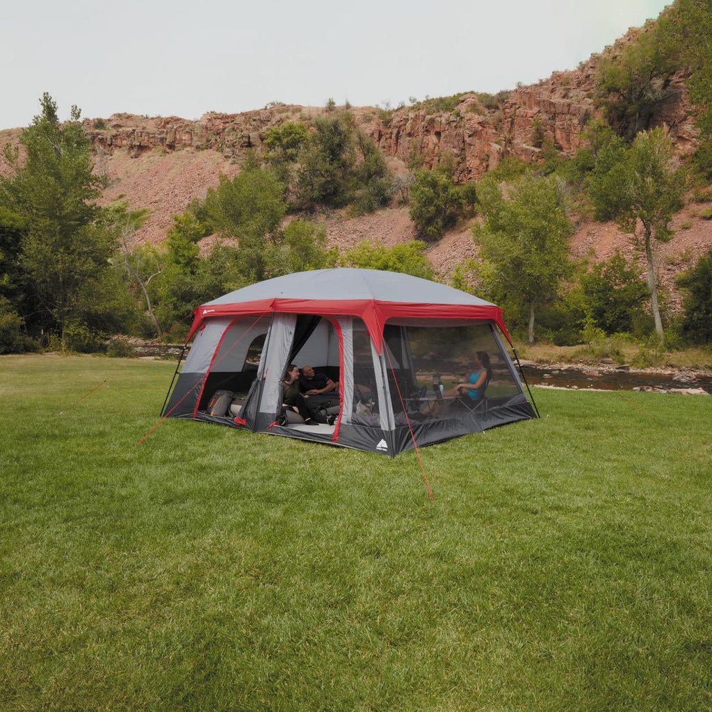 12-Person Cabin Tent with Convertible Screen Room X4494