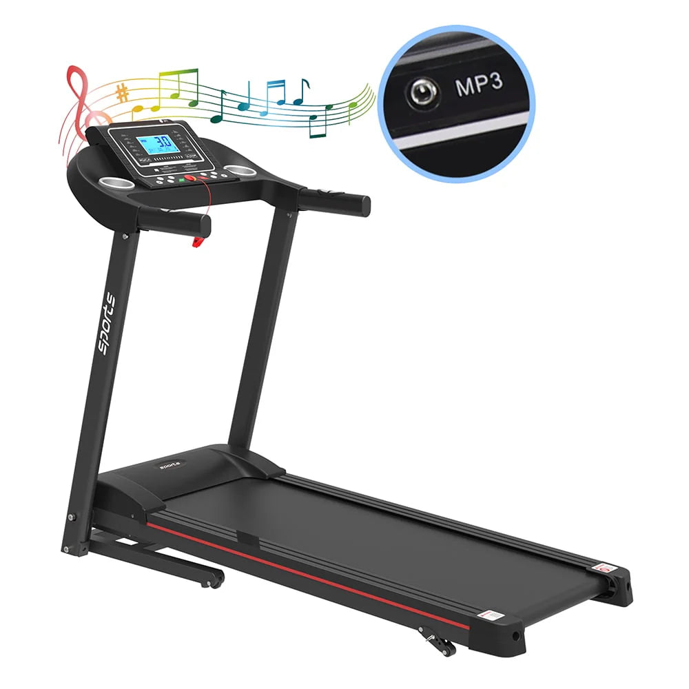 Portable Folding Treadmill with Incline W48366