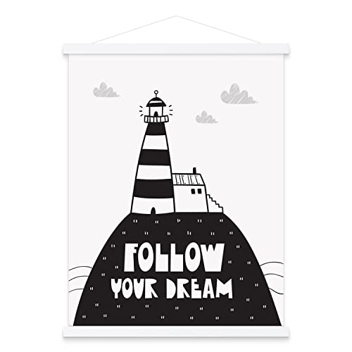 24x36 24x18 24x30 Magnetic Wood Poster Frame R239748