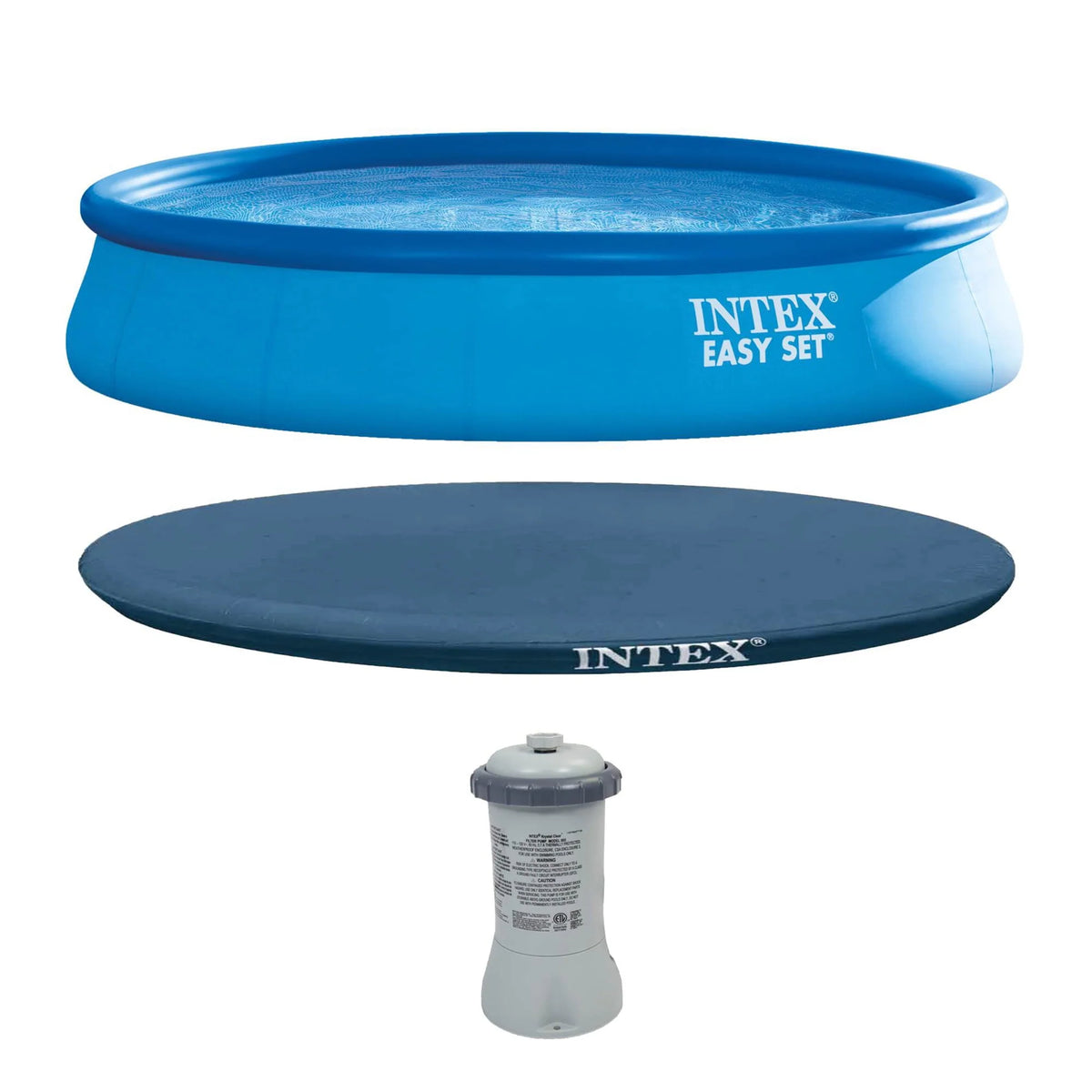 15' x 33 Above Ground Swimming Pool with Filter Pump C34357