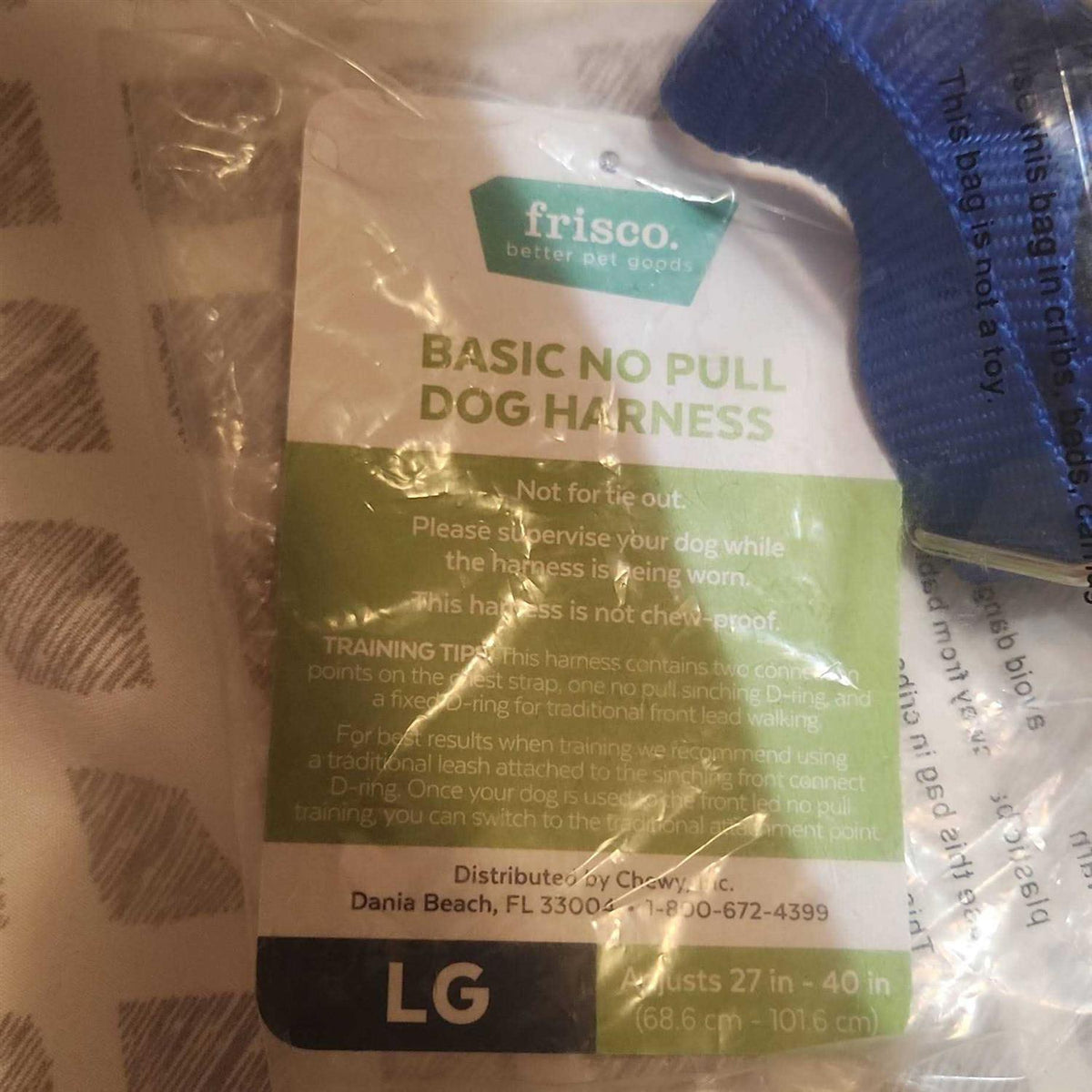 No Pull Harness B9200