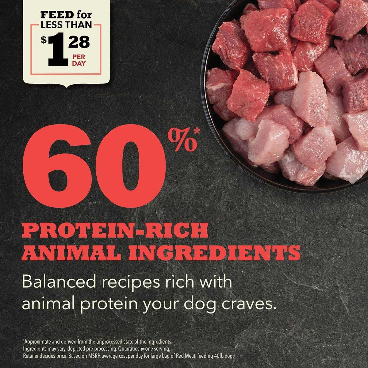 Red Meat Dry Dog Food N384127