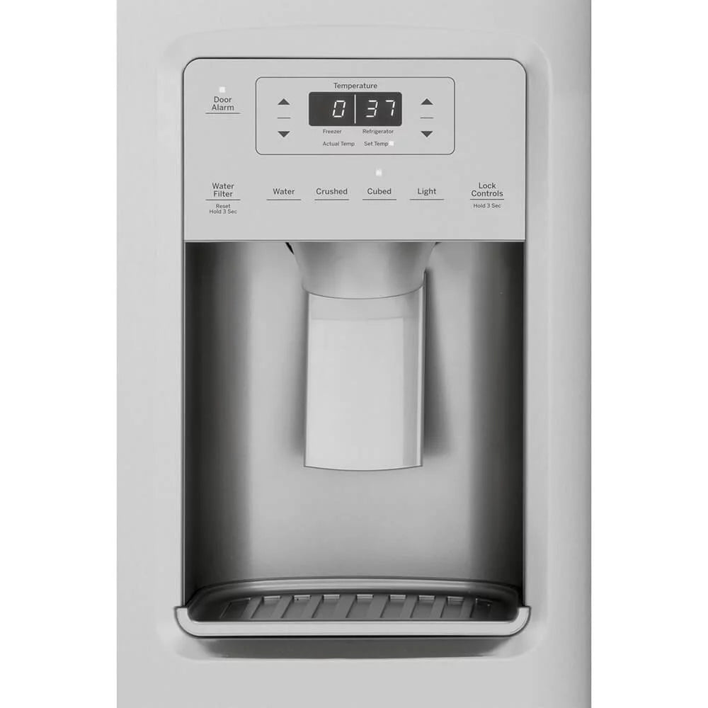 25.1 cu. ft. Fingerprint Resistant Side-by-Side Refrigerator R708